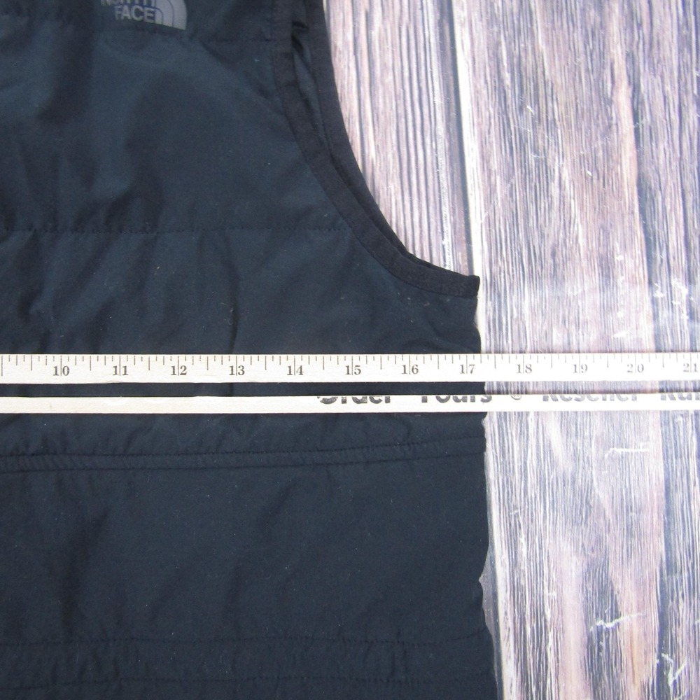 The North Face Vest Womens Small Black Hooded Quilted Full Zip Lined Outdoor - Picture 7 of 8